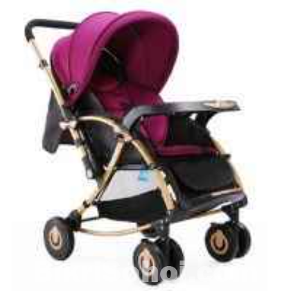 Baby Stroller with Rocking Mood and Adjustable Handle Bar